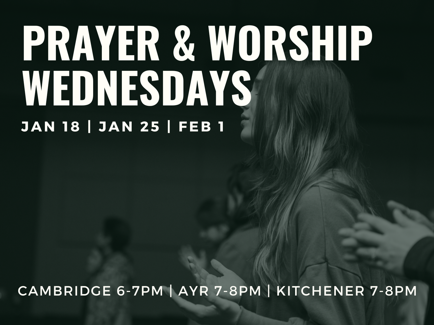 Prayer & Worship Wednesdays