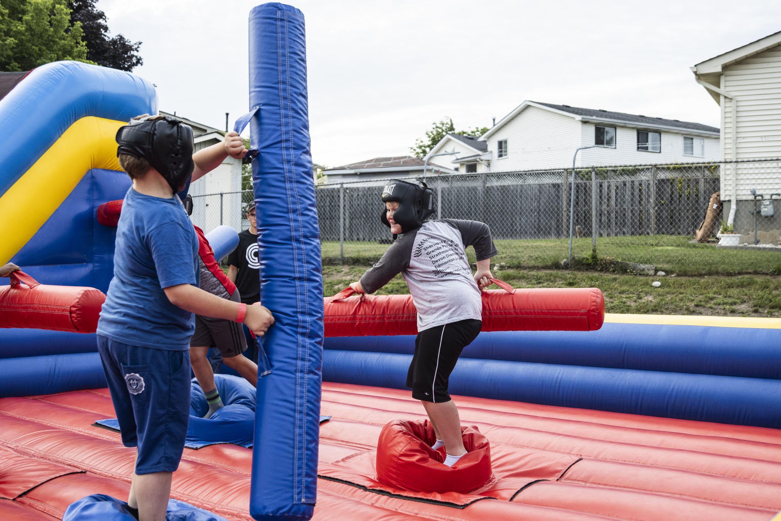 Canada Day Inflatable Games