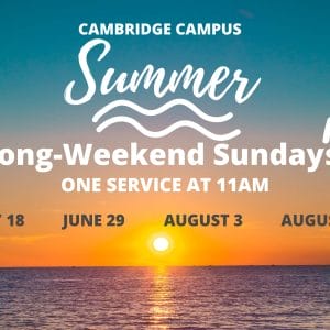Summer Long-Weekend Sundays